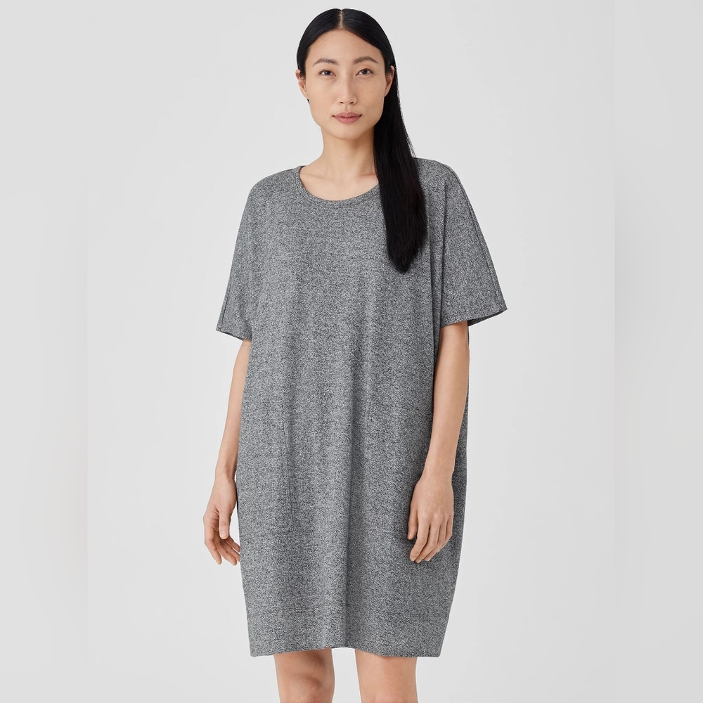 Eileen Fisher Women's‎ Organic Hemp Dress Size XS Oversized Minimalist Lagenlook